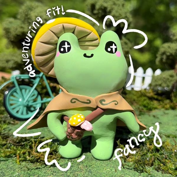 Fancy Desk Friend - (Adventuring Outfit)