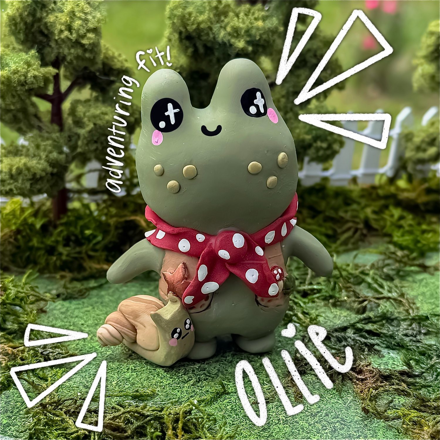Oliver aka "Ollie" the Frog