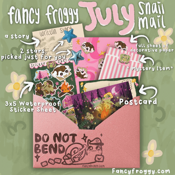Fancy Froggy - Monthly Snail Mail Club