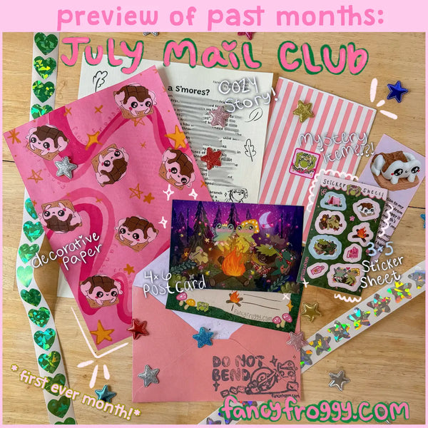Fancy Froggy - Monthly Snail Mail Club