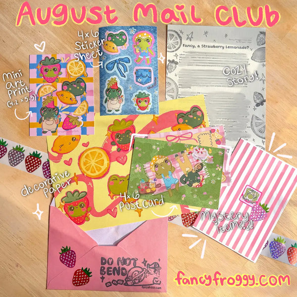 Fancy Froggy - Monthly Snail Mail Club