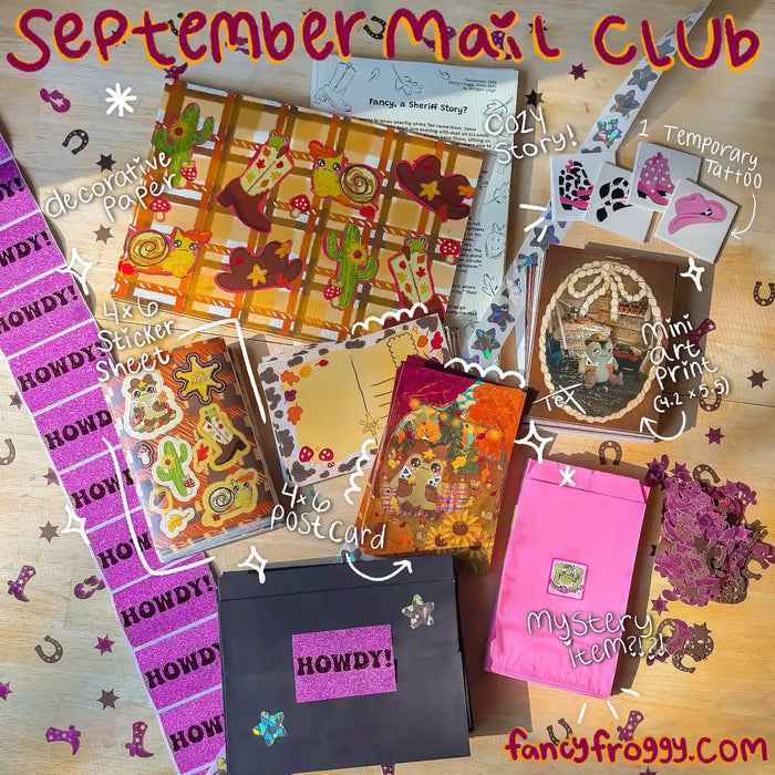 Fancy Froggy - Monthly Snail Mail Club