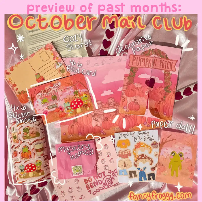 Fancy Froggy - Monthly Snail Mail Club